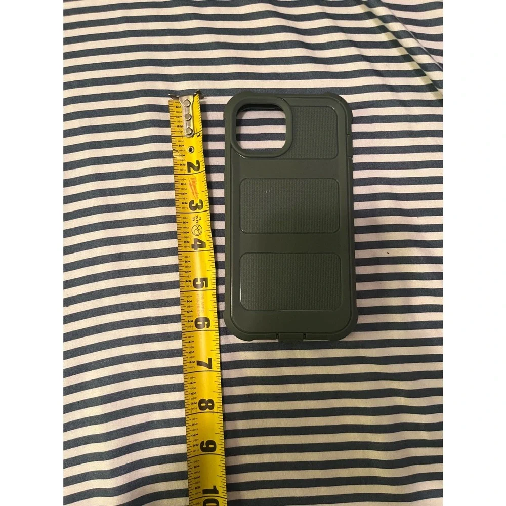 Unbranded Phone Case Protective Olive Green iPhone 13 Rugged Tactical Style